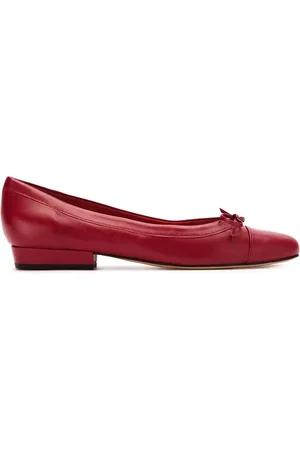 Sarah Chofakian Flats de cuero