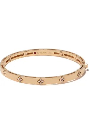 Roberto Coin Brazalete Love in Verona en oro rosa de 18kt con diamantes