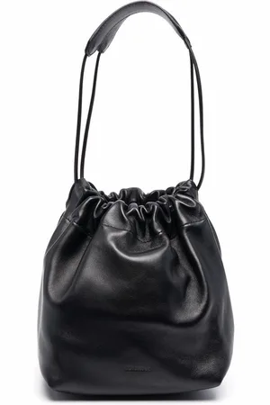 Jil Sander Bolsa de hombro con diseño fruncido