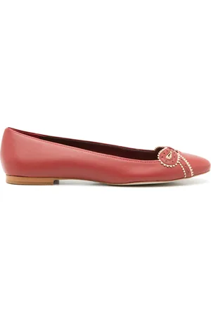 Sarah Chofakian Femelle leather ballerinas
