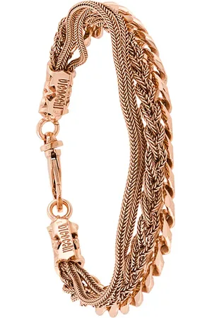 EMANUELE BICOCCHI Pulsera de cadena trenzada