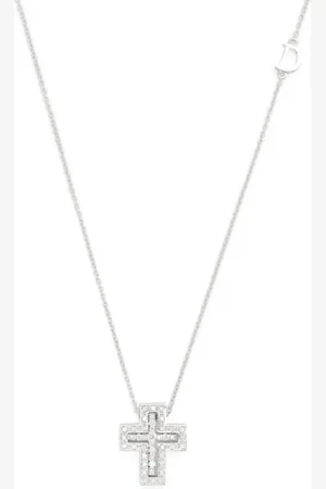 Damiani Collar Belle Époque en oro blanco de 18kt con diamantes