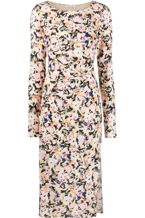 Patrizia Pepe Vestido midi Tech Flower