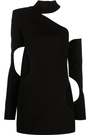Monot Vestido corto con detalle de aberturas