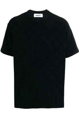 AMBUSH Playera de chenilla con monograma