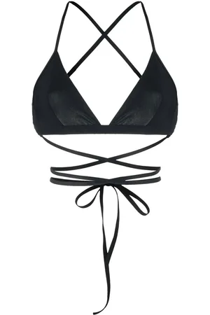 Isabel Marant Top de bikini Solange con tiras cruzadas