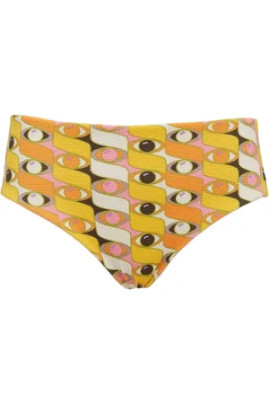 La DoubleJ Bikini bottom Boy con estampado gráfico