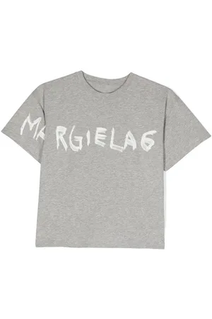 Maison Margiela Playera con logo estampado estilo grafiti