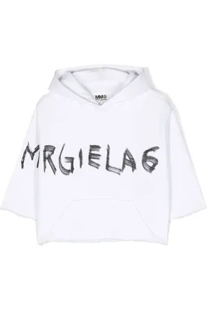 Maison Margiela Hoodie con logo estampado