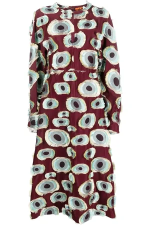 Colville Vestido con estampado gráfico