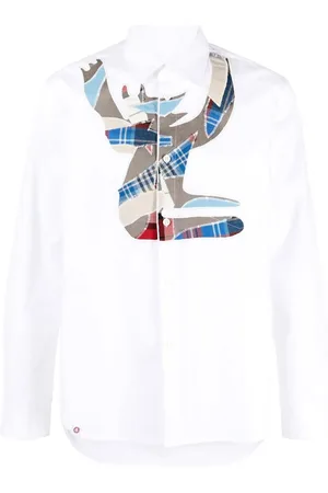 Charles Jeffrey Loverboy Camisa con detalle patchwork