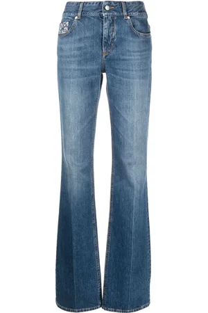 Stella McCartney Jeans rectos con tiro alto