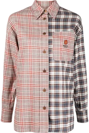 Kenzo Camisa con estampados mixtos