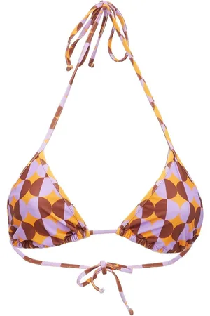 La DoubleJ Top de bikini estilo triángulo