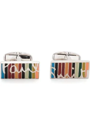Paul Smith Mancuernillas con logo estampado