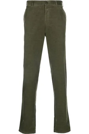 CANALI Pantalones chinos con tiro medio
