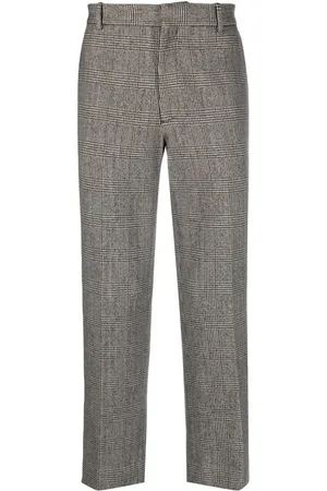 Circolo Pantalones capri POW con cuadros estampados