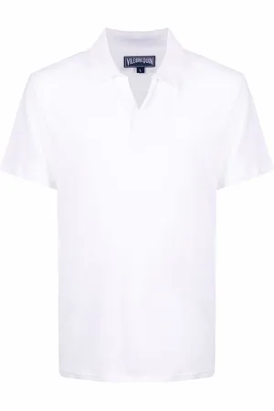 Vilebrequin Playera tipo polo con cuello abierto