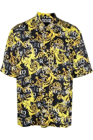 VERSACE Camisa con estampado barroco