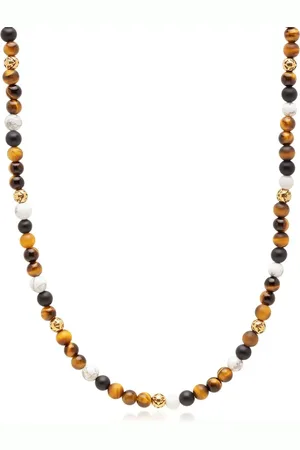 Nialaya Collar con cuentas de gemas