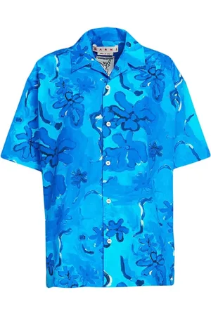 Marni Camisa manga corta con estampado floral