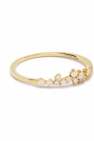 DJULA Anillo Little Fairy Tale en oro amarillo de 18kt con diamantes