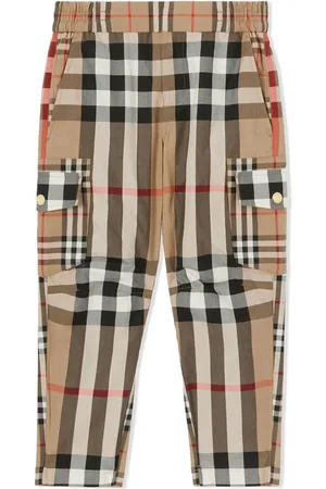 Burberry Pantalones cargo con motivo Vintage Check