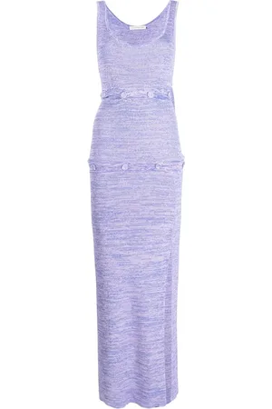 CHRISTOPHER ESBER Vestido tejido con paneles y botones