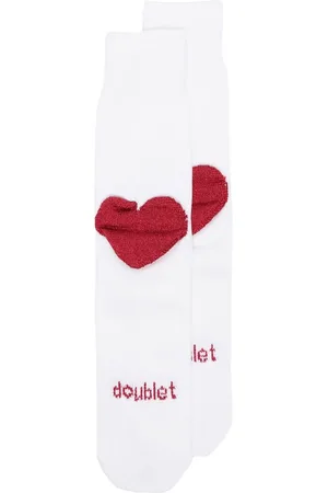 DOUBLET Calcetines con hilos metalizados