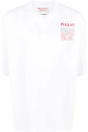 Marni Playera con logo estampado en el pecho