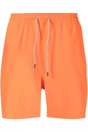 Ralph Lauren Shorts de playa con cordones en la pretina