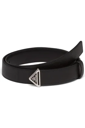 Prada Cinturón con logo triangular