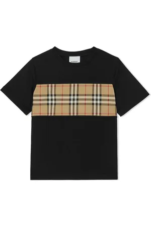 Burberry Playera con panel Vintage Check