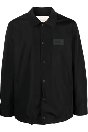 Zadig & Voltaire Sobrecamisa con parche del logo