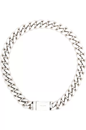 Saint Laurent Gargantilla con detalle de cadena