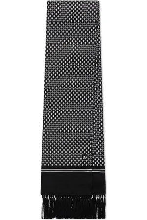 Dolce & Gabbana Mascada de seda con estampado geométrico