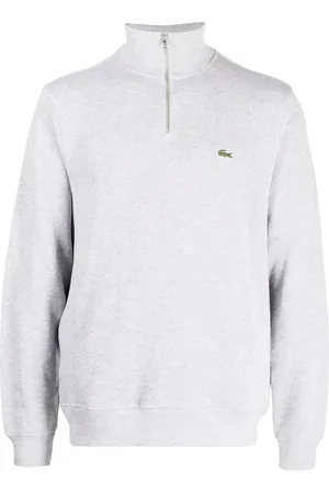 Lacoste Suéter de tejido canalé con cuello alto