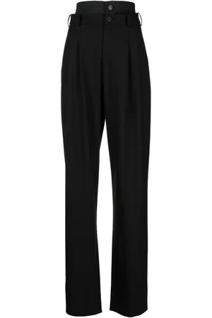 MONSE Pantalones rectos con doble pretina