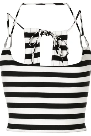 MONSE Top corto con cuello halter
