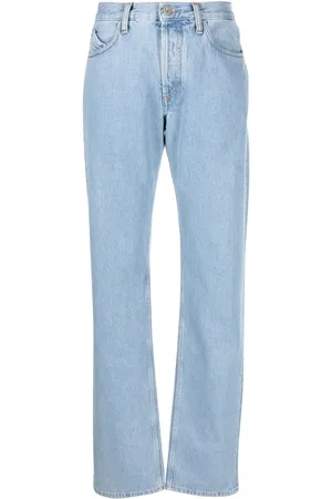 The Attico Jeans rectos con tiro alto