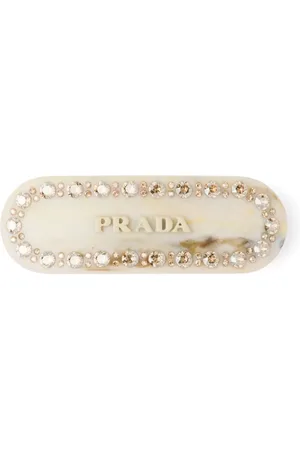Prada Clip para el cabello con detalles de cristal