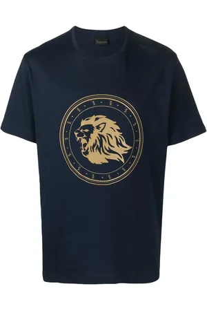 BILLIONAIRE Playera manga corta con logo afelpado