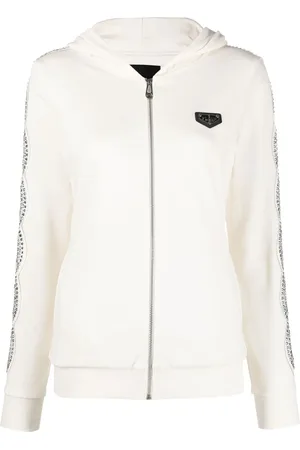 Philipp Plein Hoodie Crystal Cable