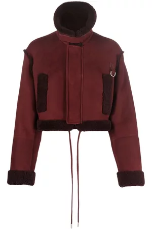 OFF-WHITE Chamarra corta de lana