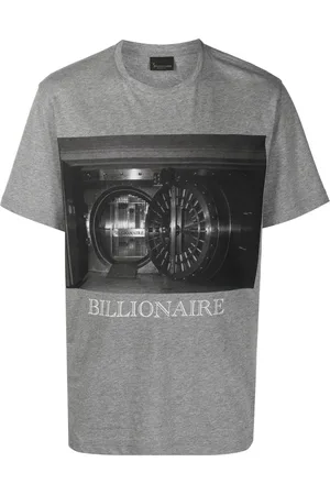 BILLIONAIRE Playera manga corta con estampado gráfico