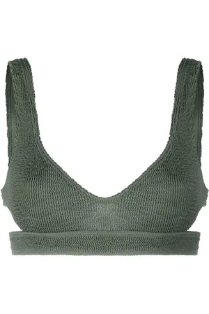 Bond Eye Top de bikini con aberturas