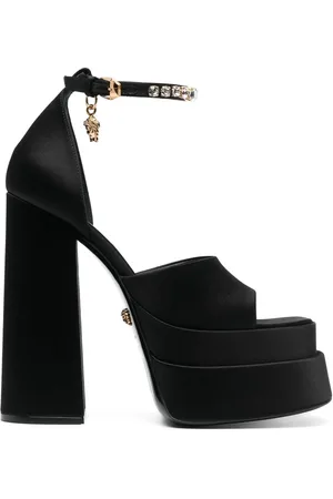VERSACE Sandalias con dije Medusa Head con platafotma
