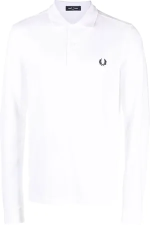 Fred Perry Playera tipo polo con motivo de distintivo