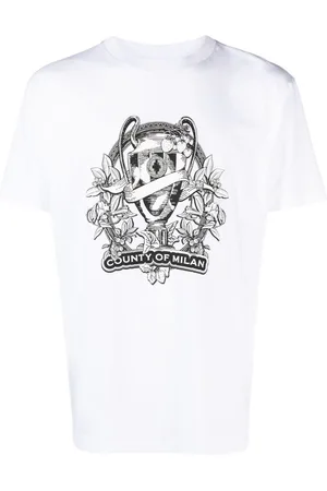 MARCELO BURLON Camisa con estampado County Cup