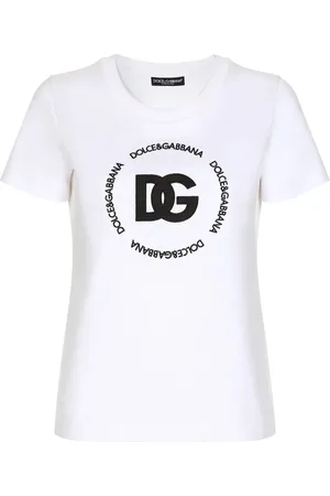 Dolce & Gabbana Playera con logo Interlock DG